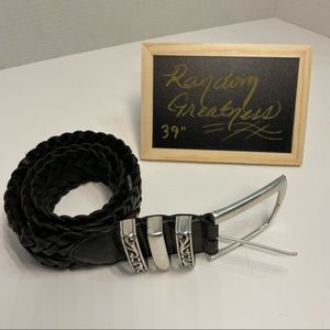 Vintage Woolrich Wide Leather Belt